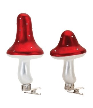 Mushroom Clip Ornament