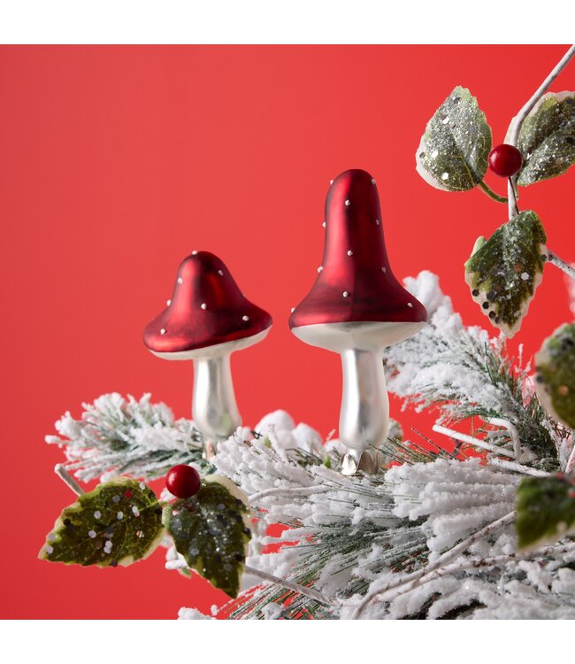 Mushroom Clip Ornament