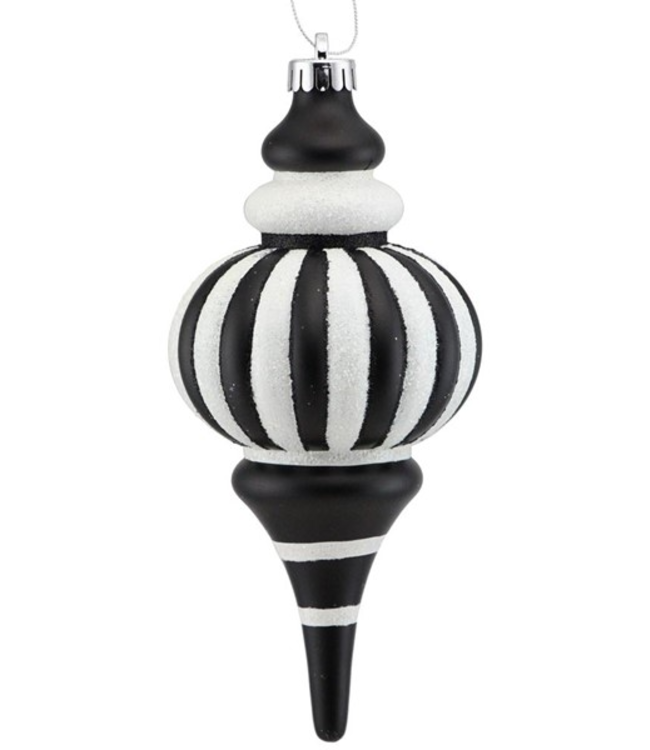 250Mm Vertical Stripe Ball Finial