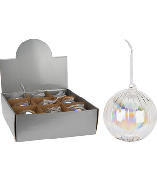 Christmas Ball Stripe Pearl