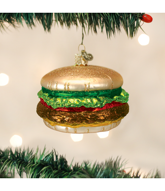 OLD WORLD CHRISTMAS Cheeseburger Ornament