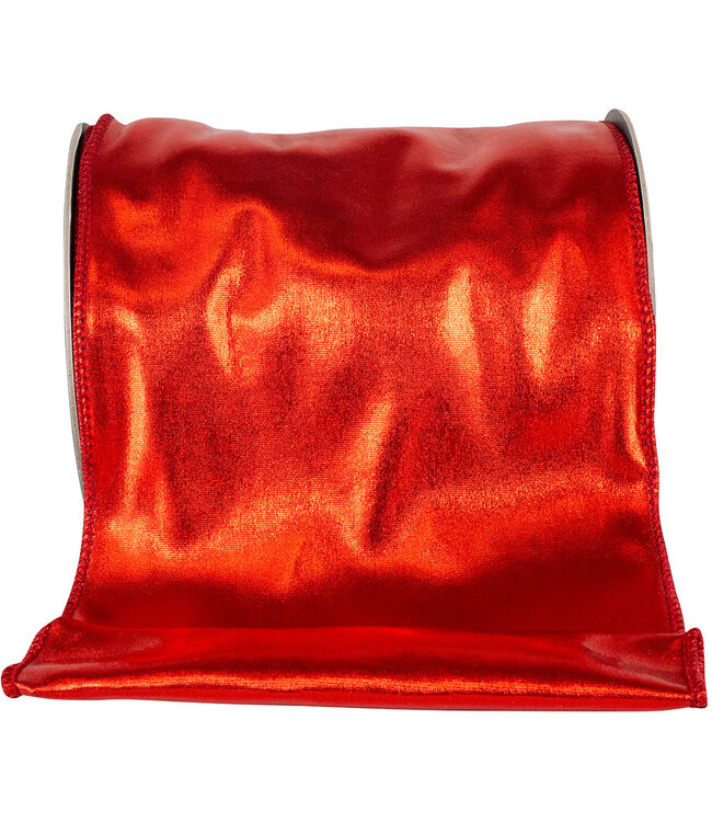 6 Inch Mirror Fantasy Metallic Deluxe Two Sided Wired Edge Ribbon