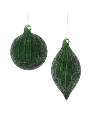 Ornament  Glass Green