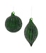 Ornament  Glass Green