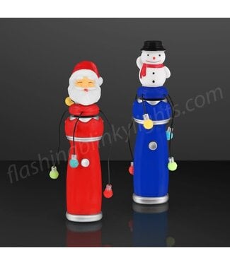 Orbiting LEDs Spinning Christmas Toy Wands