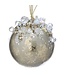 4" Heavy Jeweled Ball Ornament