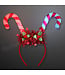 Blinky Candy Cane Headband