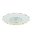 Gold Edge Glass Lazy Susan