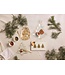 Gold Christmas Cheese Plate Sets