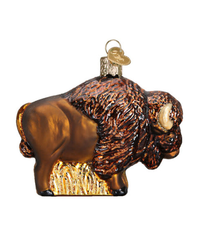 OLD WORLD CHRISTMAS Buffalo Ornament