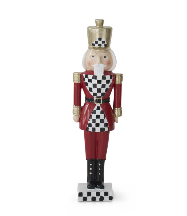 8 Inch Harlequin Resin Nutcracker Soldiers