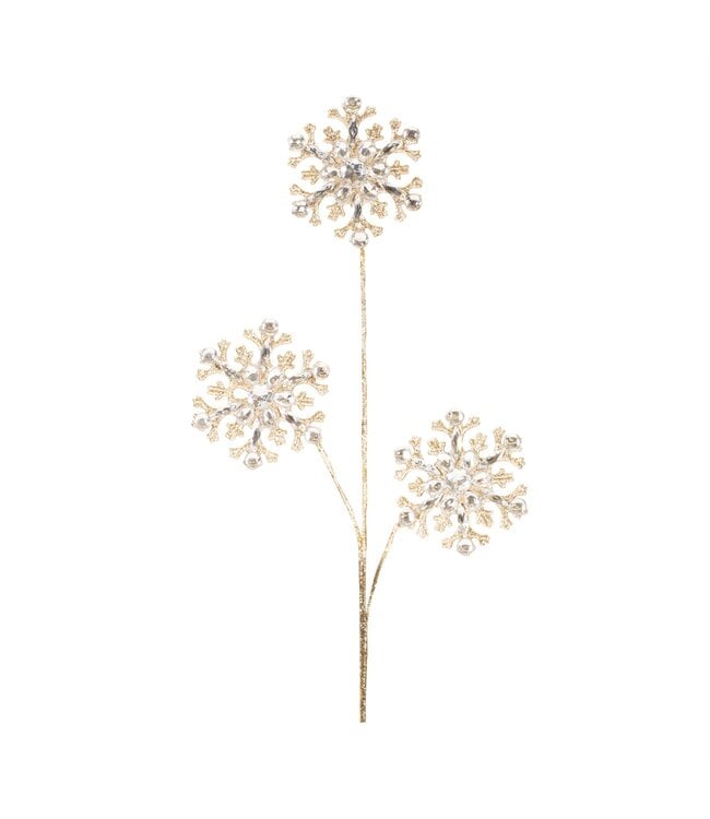 32”H Snowflake Spray