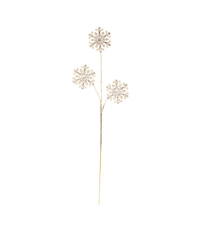 32”H Snowflake Spray