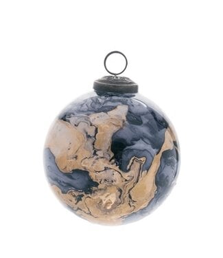 4"D Glass Ball Ornament