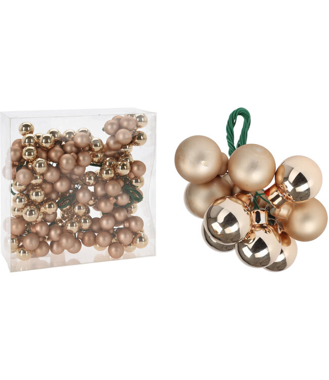 Xmas Ball Mini on Wire - Sold Individually