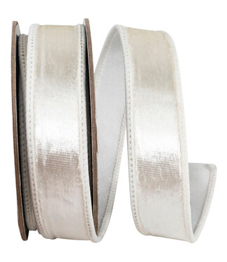 1 Inch Velvet Colors Plush Deluxe Backed Wired Edge Ribbon