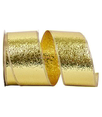 2-1/2 Inch Heavyweight Cracked Ice Display Regal Wired Edge Ribbon