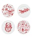 Christmas Dessert Plates