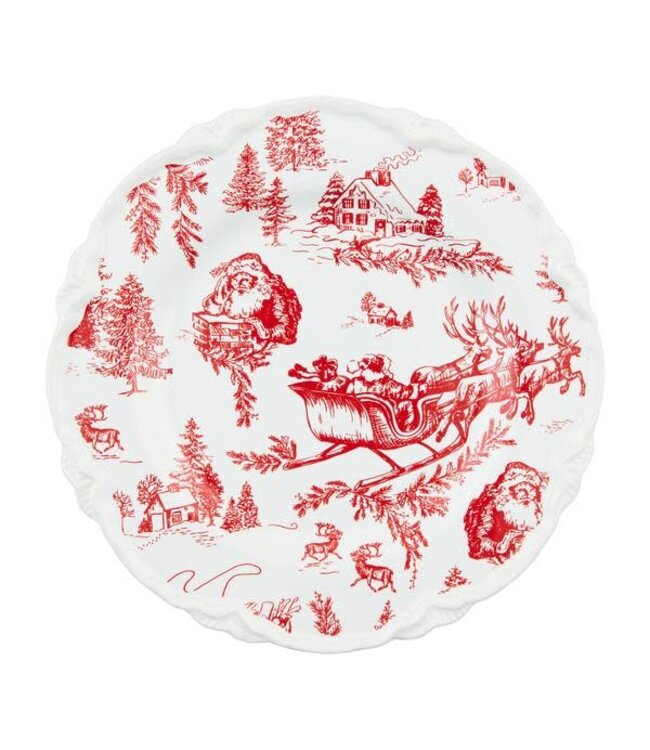 Christmas Dessert Plates