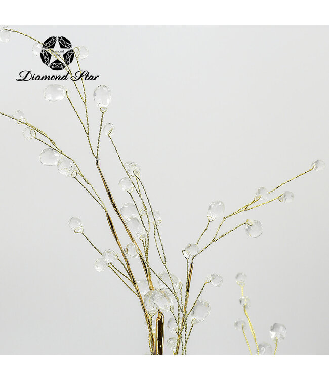 L16.5'' Decorative Tree with Crystals