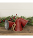 29" Red Hanging Bells