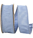 1.5 Inch Dupioni Supreme Wired Edge French Blue Ribbon