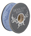 1.5 Inch Dupioni Supreme Wired Edge French Blue Ribbon