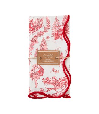 Toile Dinner Napkin Set
