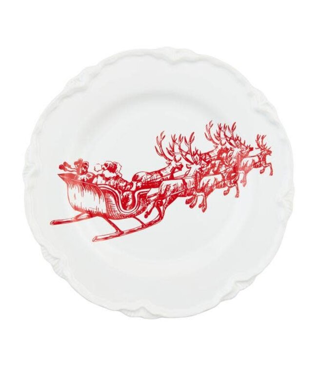Christmas Dessert Plates