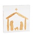 Acrylic Nativity Plaque