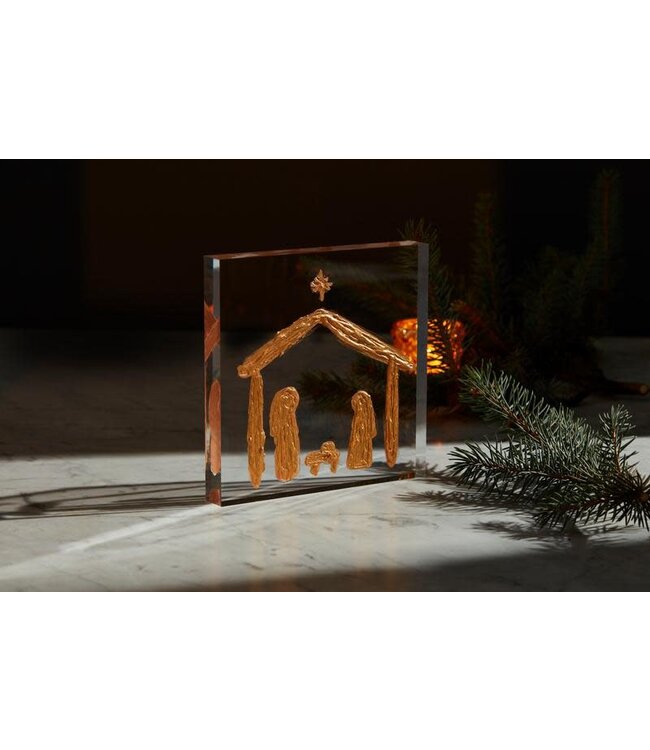 Acrylic Nativity Plaque