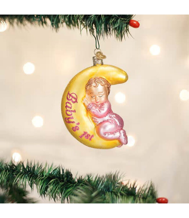 OLD WORLD CHRISTMAS Dreamtime Girl Ornament