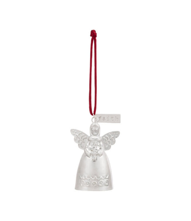 Mini Bell Angel Ornament