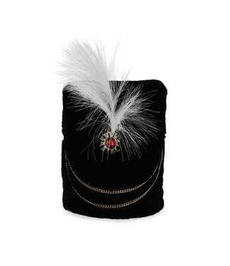 Tree Topper Black Nutcracker Hat
