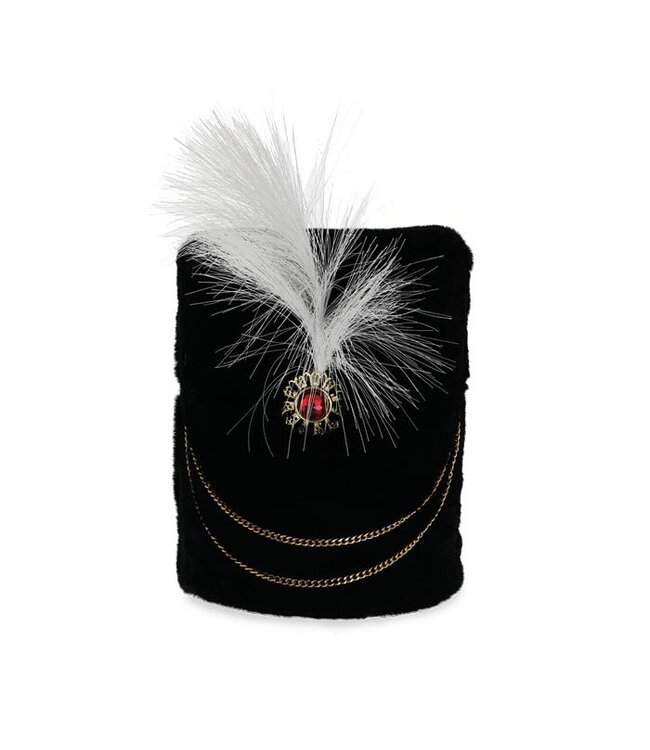 Tree Topper Black Nutcracker Hat