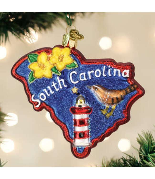 OLD WORLD CHRISTMAS State Of South Carolina Ornament