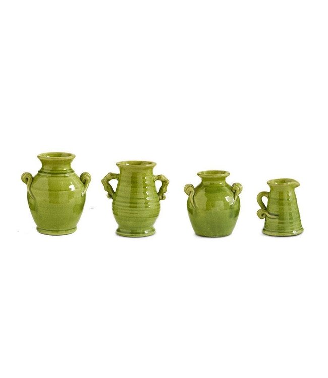 Green European Ceramic Vase
