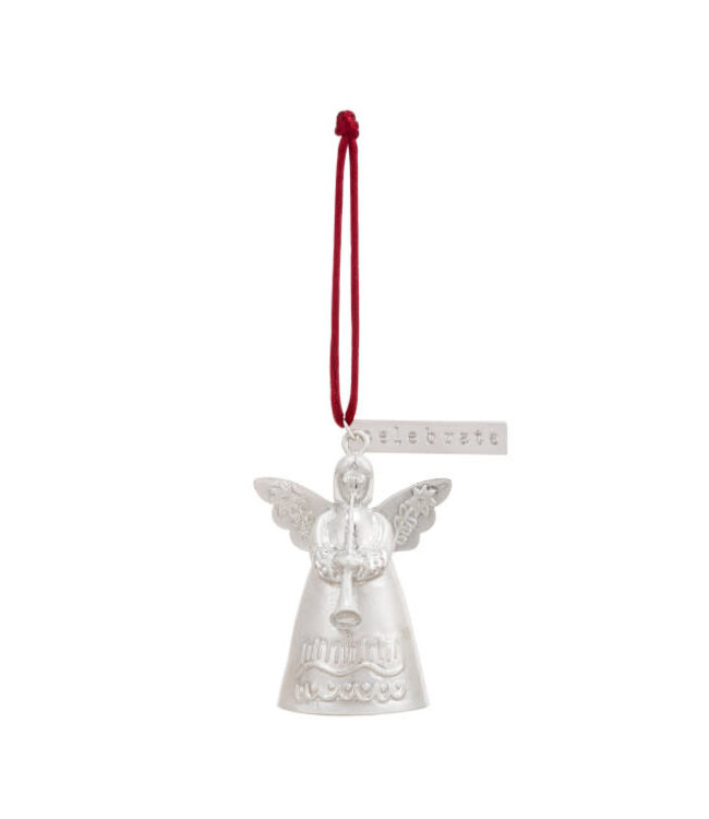 Mini Bell Angel Ornament