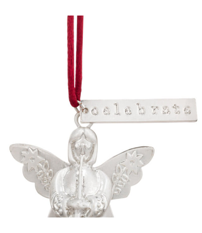 Mini Bell Angel Ornament