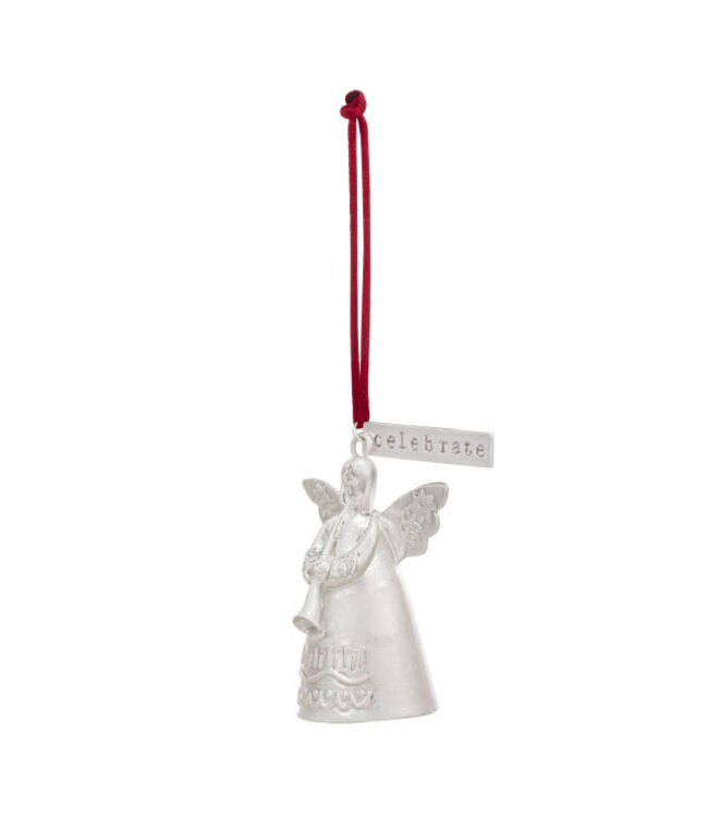 Mini Bell Angel Ornament