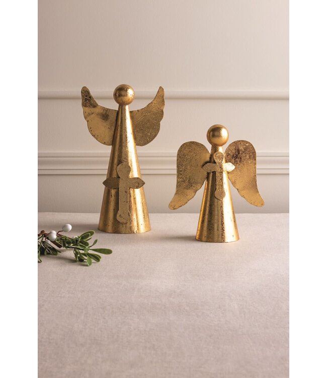 Gold Angel Cross Sitter