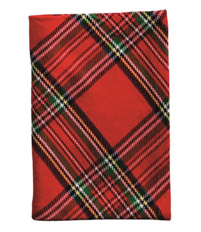 Classic Christmas Towel Bucket