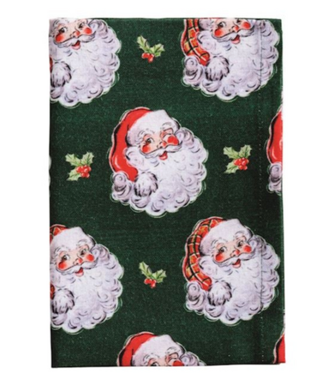 Classic Christmas Towel Bucket