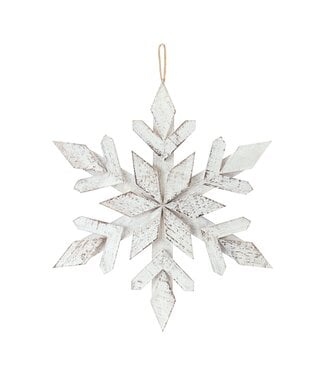 17.5" Snowflake Ornament