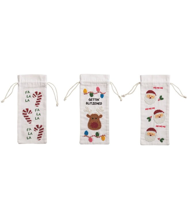 Beaded Wine Bags