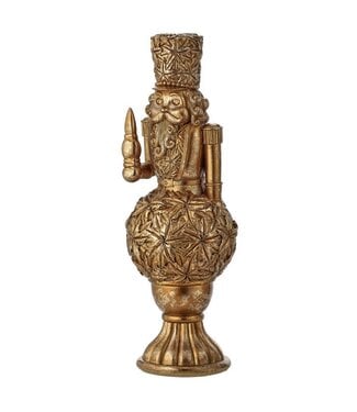 9.5" Resin Nutcracker Topiary