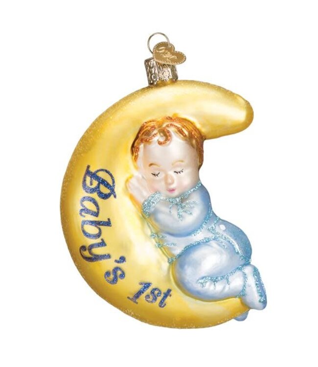 OLD WORLD CHRISTMAS Dreamtime Boy Ornament