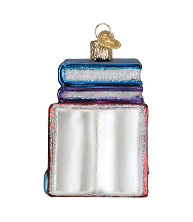 OLD WORLD CHRISTMAS Book Club Ornament