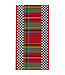 4 Inch Plaid Ticking Tradition Deluxe Wired Edge Ribbon