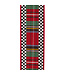 2.5 Inch Plaid Ticking Tradition Deluxe Wired Edge Ribbon